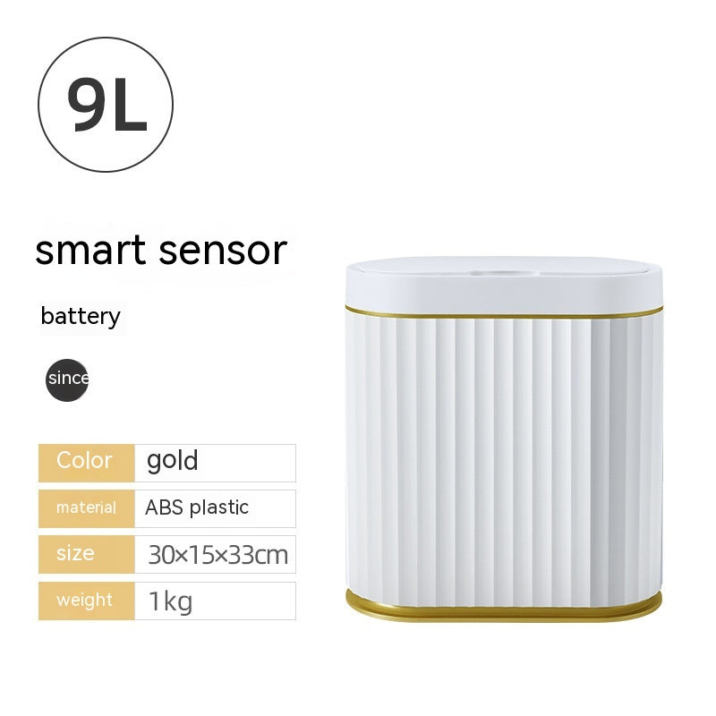 Automatic Kitchen Trash Bin with Lid