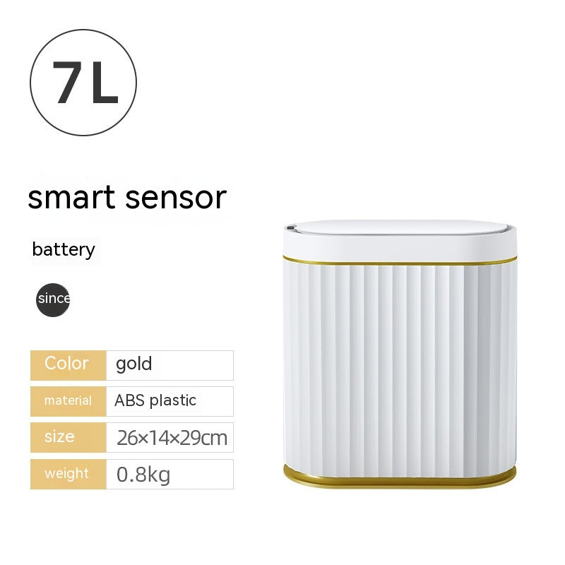 Automatic Kitchen Trash Bin with Lid
