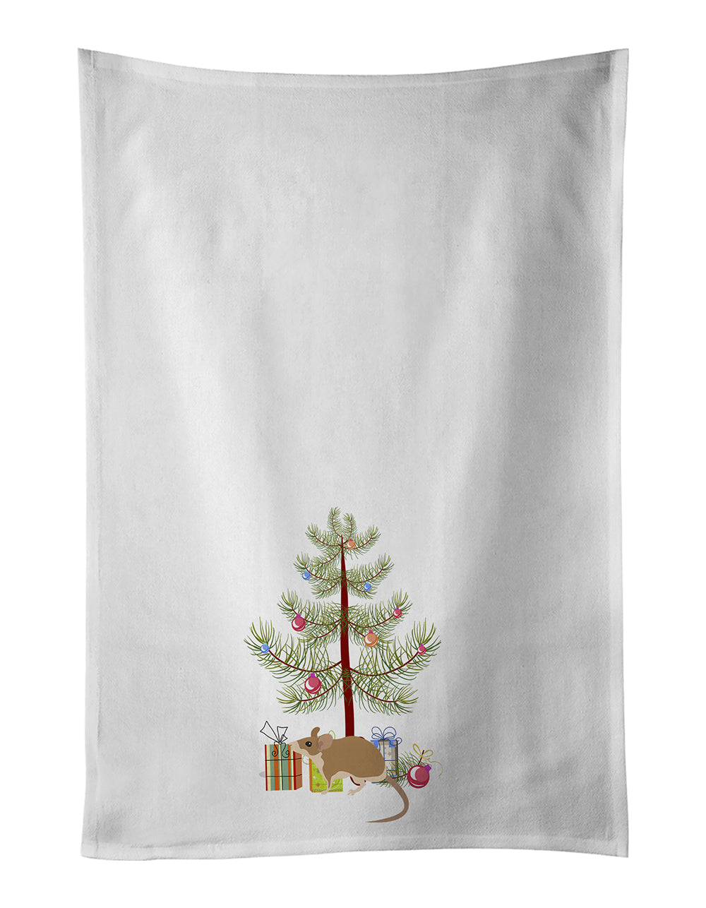 Spiny Mouse Merry Christmas Kitchen Towel Set of 2