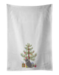 Beige Wellman Chinchilla Merry Christmas Kitchen Towel Set of 2