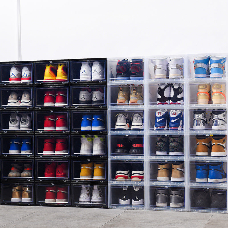 Transparent Dustproof Drawer Shoe Storage Box (Rectangle)
