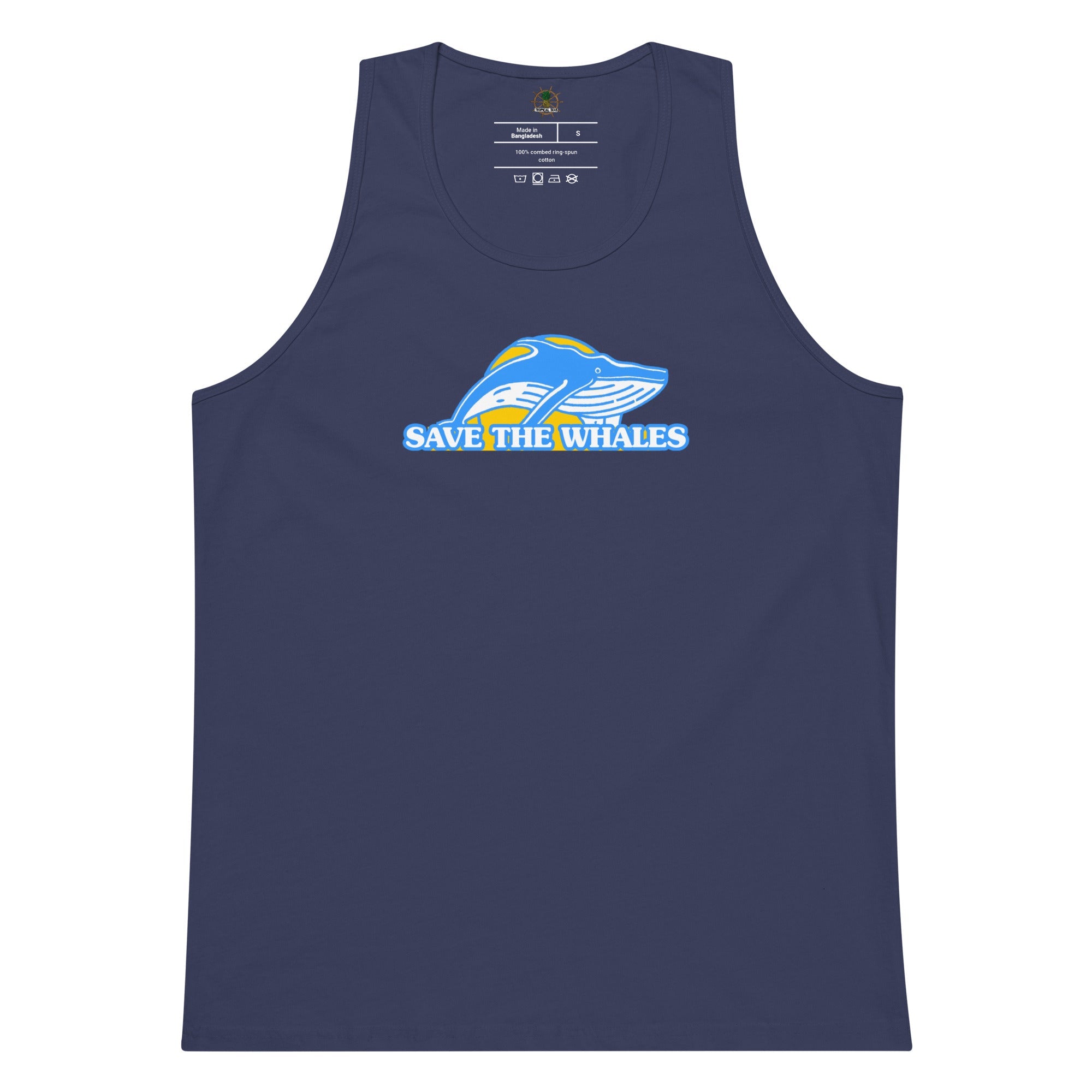 Men's Eco-Friendly Whale Support Tank