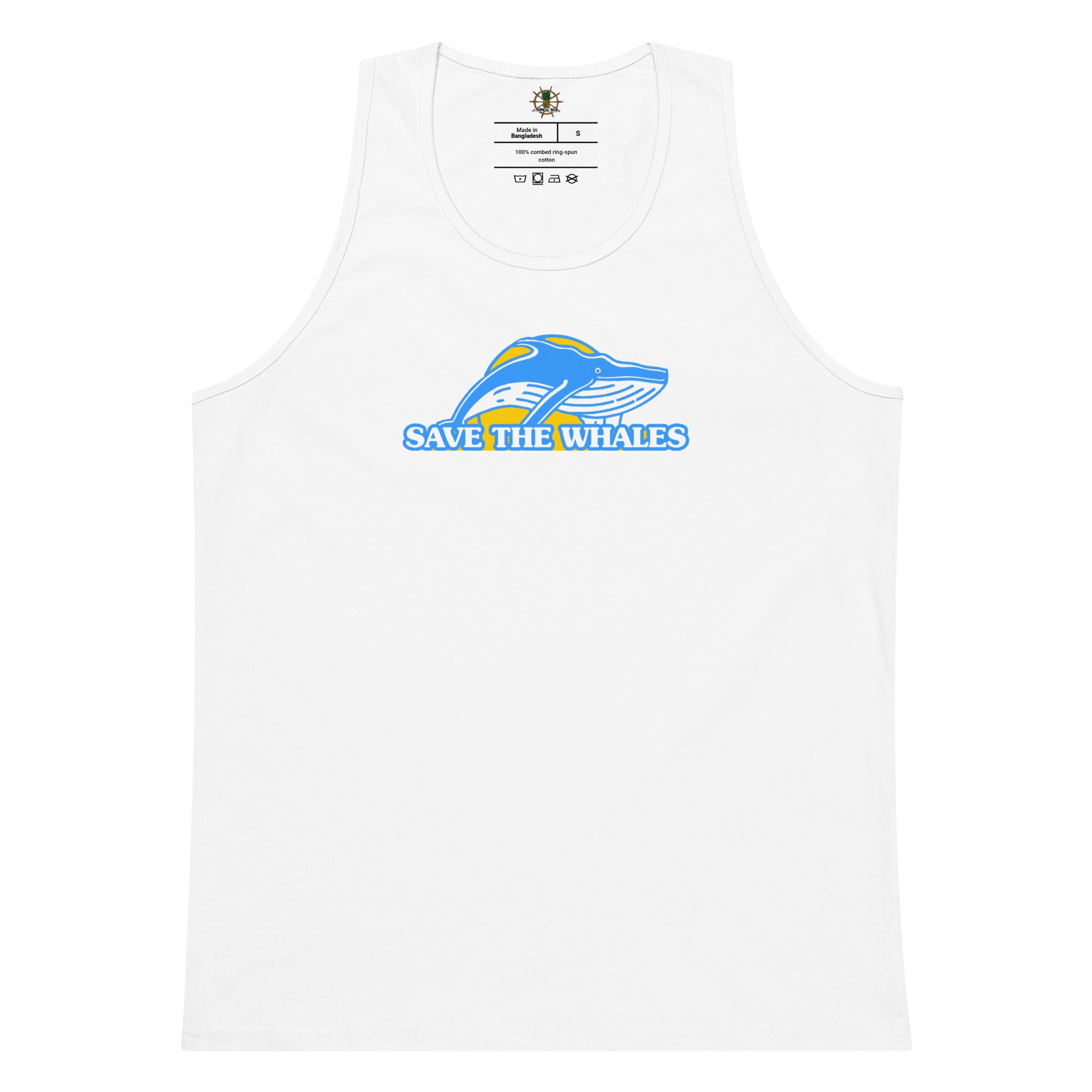 Men's Eco-Friendly Whale Support Tank