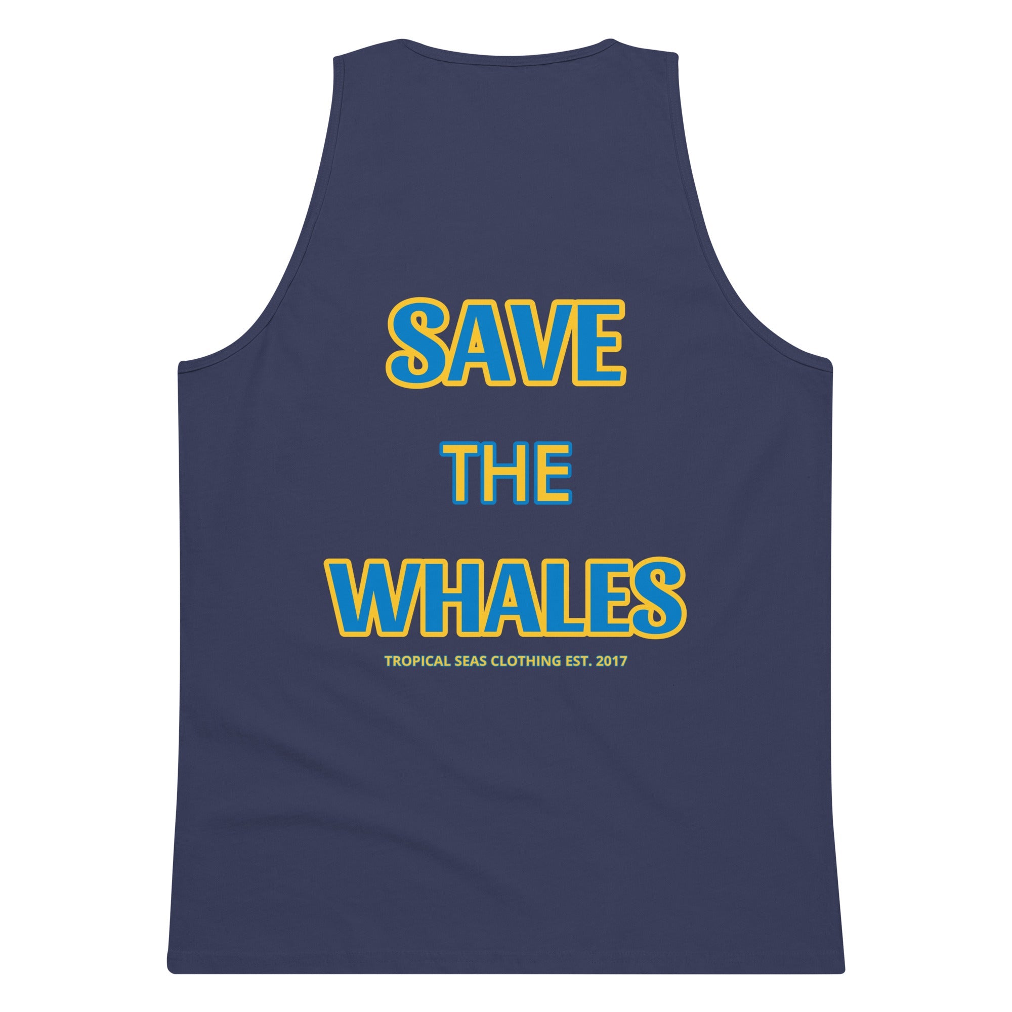 Men's Eco-Friendly Whale Support Tank