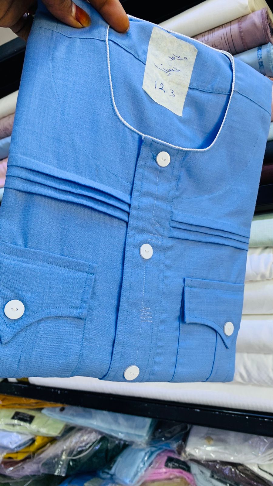 جلابية رجالية فاخرة – تفصيل حسب الطلب
Premium Jalabiya – Custom Tailored