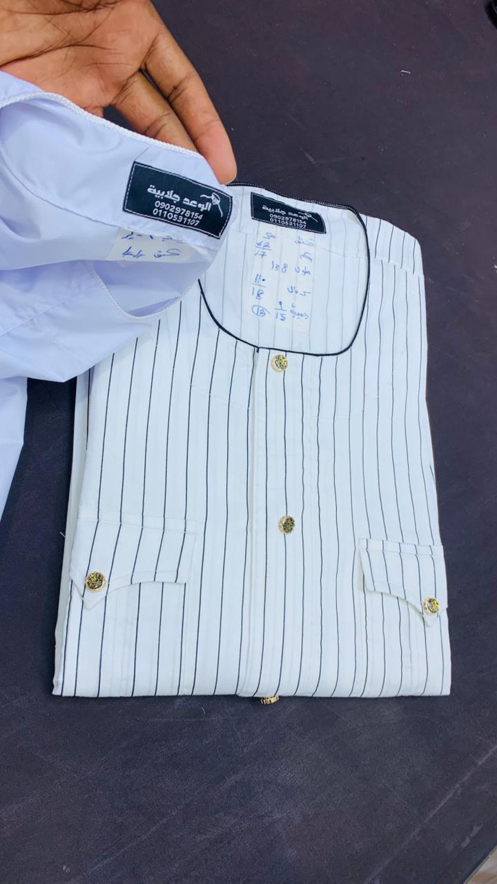 جلابية رجالية فاخرة – تفصيل حسب الطلب
Premium Jalabiya – Custom Tailored