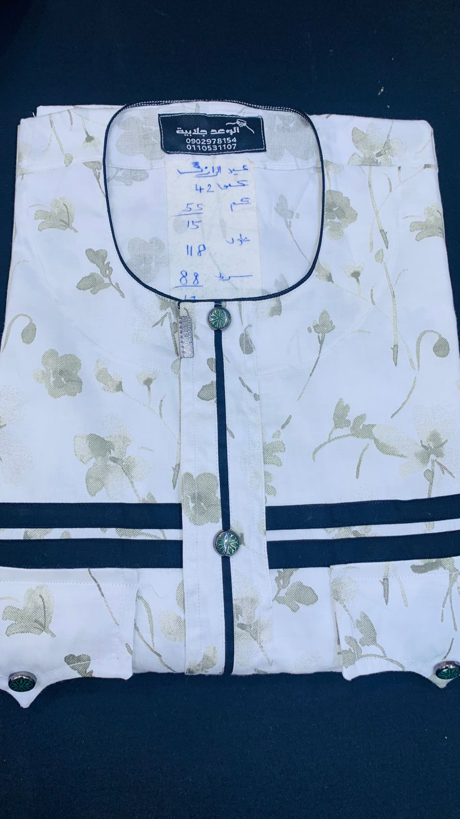 جلابية رجالية فاخرة – تفصيل حسب الطلب
Premium Jalabiya – Custom Tailored