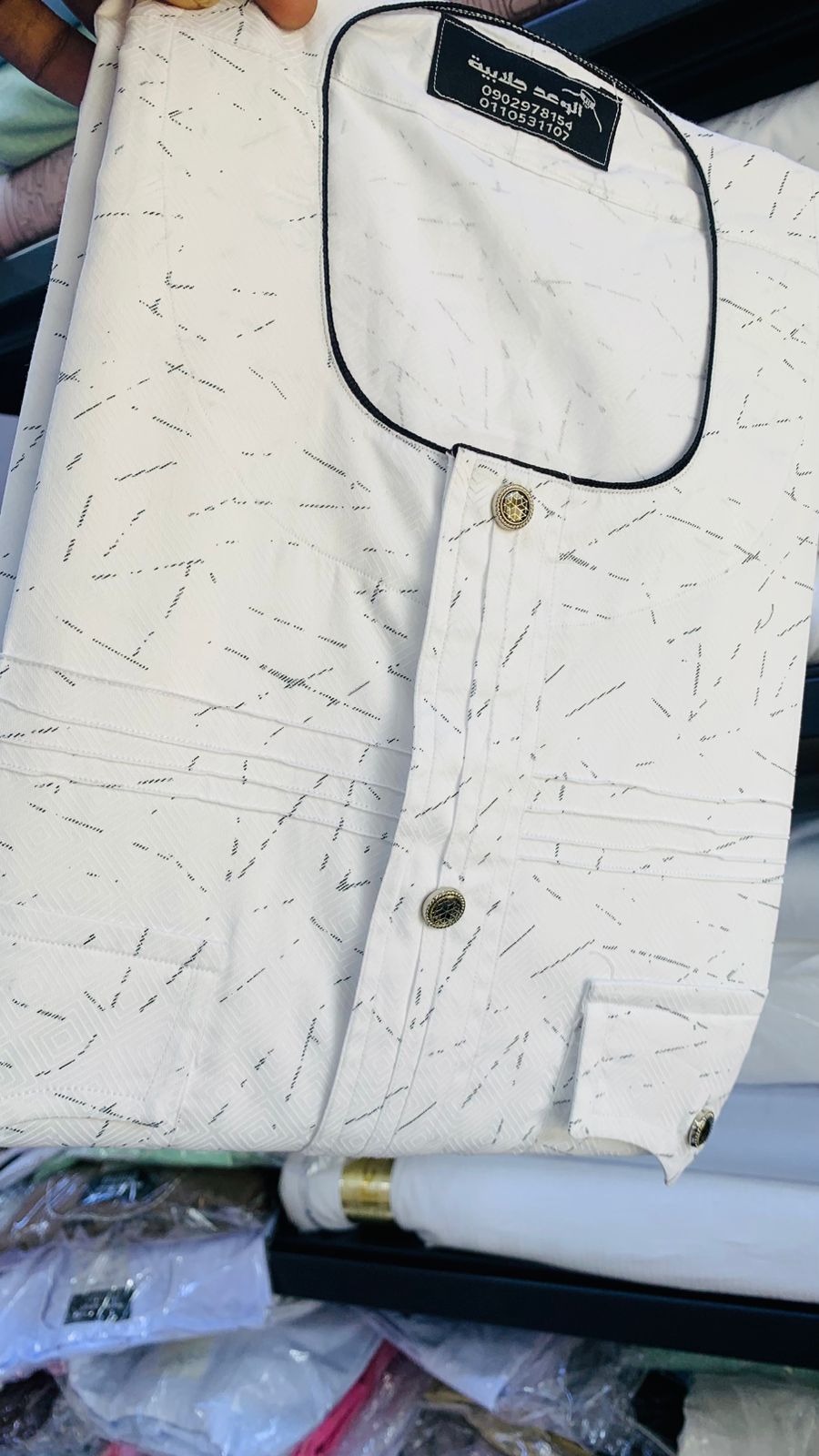 جلابية رجالية فاخرة – تفصيل حسب الطلب
Premium Jalabiya – Custom Tailored
