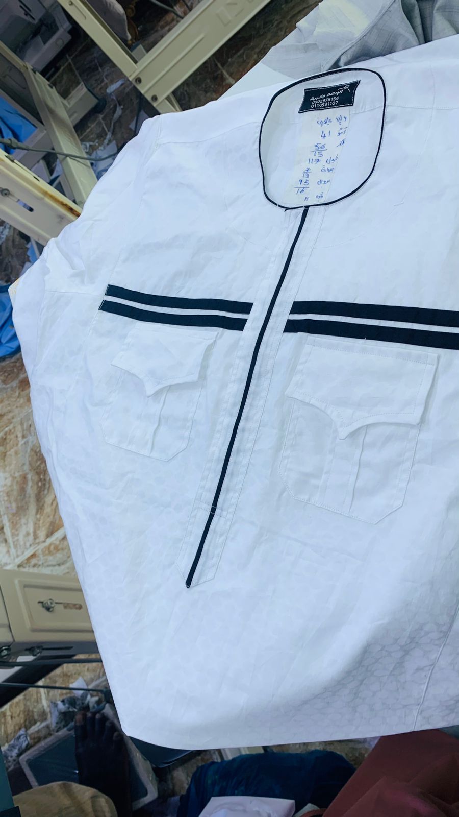جلابية رجالية فاخرة – تفصيل حسب الطلب
Premium Jalabiya – Custom Tailored